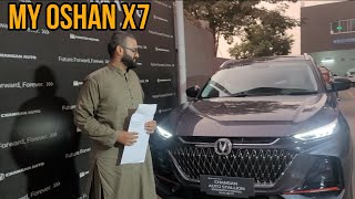 Taking Delivery of My All New Changan Oshan X7 Comfort 7 Seater  Alhamdulillah Bought My Dream SUV [upl. by Arobed839]