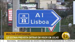 DI  GOVERNO PREVÊ REVER LIMITE DAS MULTAS POR NÃO PAGAMENTO DE PORTAGENS [upl. by Kra727]