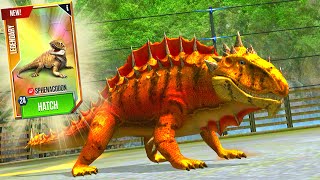 NEW LEGENDARY SPHENACODON MAX LEVEL 40  HT GAME [upl. by Mcnair]