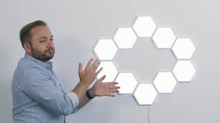 How to Install Govee Glide Hexa Light Panels [upl. by Vinna187]