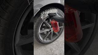 Wheel cleaner detalladoautomotriz asmrdetailing cleaning satisfying [upl. by Odraude486]