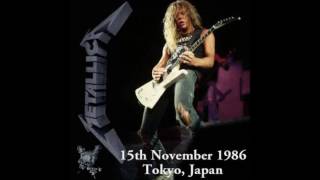 Metallica live Tokyo Japan 15Nov1986 [upl. by Sim]