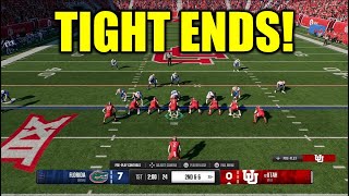 10 Fun Tight EndHeavy Playbooks in College Football 25 [upl. by Sausa]