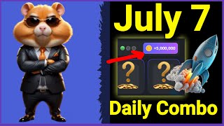 7 July Daily Combo Card Hamster Kombat Today [upl. by Irok]