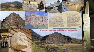 Chavin de Huantar archaeological preInca UNESCO World Heritage site in Peru trip from Huaraz [upl. by Anpas]