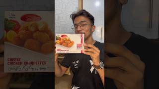 Trying cheesy chicken croquettes 😤 gone wrong  Janibhaivlogs trending shorts [upl. by Benedicta]