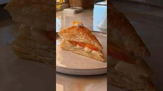 Puff pastry cake 🍰 بف بيستري كيك abirzkitchen dessert [upl. by Yelats517]