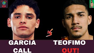 RYAN GARCIA CALLS OUT TEOFIMO LOPEZ FOR A MEGA SHOWDOWN FIGHT [upl. by Cypro495]