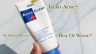 Mistine Acne Clear Facewash Review [upl. by Harriette]