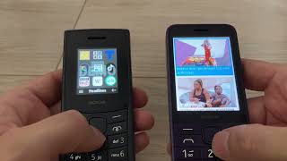 CloudPhone apps comparison Nokia 235 4G vs Nokia 110 4G [upl. by Llemart]