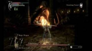 Demons Souls 22 Boss Battle  Flamelurker [upl. by Parke]