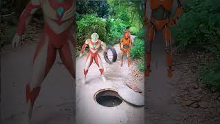 What kind of magical operation is this Ultraman actually did this Well done to the robot Positi [upl. by Romine697]