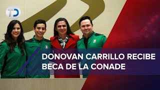 Donovan Carrillo agradece apoyo de la Conade busca innovar en el patinaje [upl. by Beatrix]