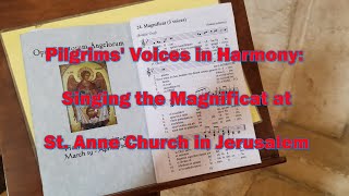 Pilgrims Sing the Magnificat in Historic St Anne Church – A Moving Moment [upl. by Einhpets396]