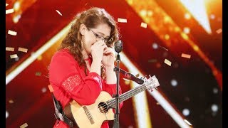 Mandy Harvey Deaf Singer Gets Simons GOLDEN BUZZER on Americas Got Talent [upl. by Hoo]