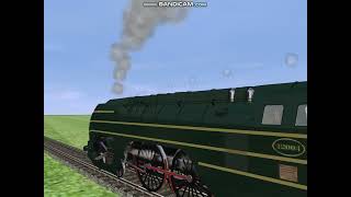 NMBS Type 12 vs F2a Racing Trainz [upl. by Arodnap]