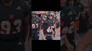 Bro does NOT fit on that team🤣❗️youtubeshorts footballshorts football highschoolfootball [upl. by Ecirahc997]