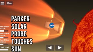 NASAs Parker solar probe toches sun  spaceflight simulator [upl. by Etneciv]