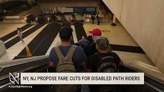 Halfprice PATH fares for passengers with disabilities [upl. by Wallach]