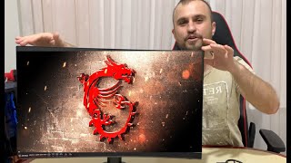 MSI 27quot 2K 165hz 1ms GAMİNG MONİTÖR İNCELEME MSI 27quot OPTIX G27CQ4 Freesync Curved Monitör [upl. by Ely]