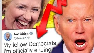 Biden DROPS OUT Elites Dems REVOLT As He Stab them on The Back Picking Kamala Harisquot [upl. by Sahpec]