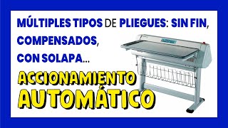 📂 Plegadora de planos automática NEOFOLD 920 HS [upl. by Giltzow753]