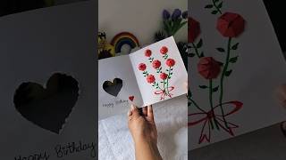 Bloom card 🏵️ shorts diy fyp [upl. by Anhej]