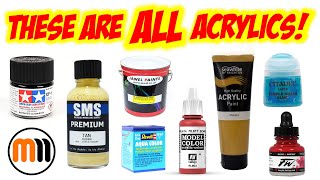 Acrylic paints  debunking the modelling myths [upl. by Erb]