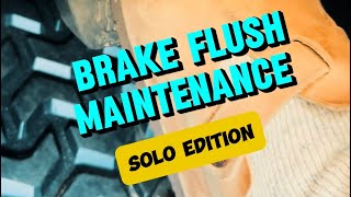 Solo One Person Brake Bleeding Fluid Flush Jeep Wrangler JL Car Brake Maintenance No Helper Needed [upl. by Eniamaj]