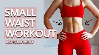 Small Waist Workout 10 Mins [upl. by Notxarb]