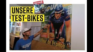 Diese Bikes haben wir getestet FREERIDE 319 Uncut [upl. by Bocyaj]