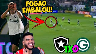 FOGÃO TA EMBALADO BOTAFOGO VENCE MAIS UMA E COLA DE VEZ NA LIBERTADORES POS JOGO BOTAFOGO X GOIAS [upl. by Teddie728]