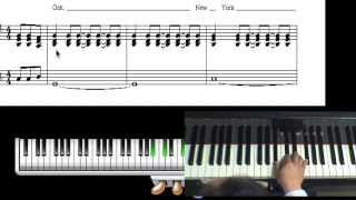 How to play Empire State of Mind Part II by Alicia Keys [upl. by Oivlis]