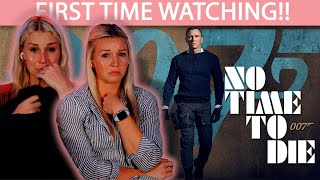 NO TIME TO DIE 2021  FIRST TIME WATCHING  MOVIE REACTION [upl. by Elinad]