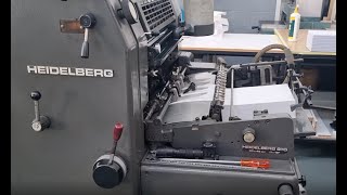 Heidelberg GTO 46 Offset Printing Machine  Printo [upl. by Othello]