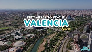 🌆 6 Unmissable Areas to Stay in Valencia with Map [upl. by Vida]