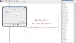 WinPCNC wichtigste Parameter Tutorial  Teil 1 [upl. by Rfinnej]