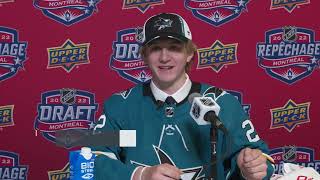 2022 NHL PostDraft Interviews  Jake Furlong [upl. by Eical]