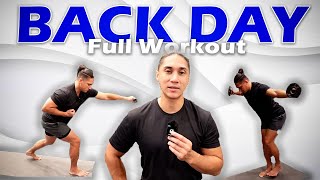 Back Day Workout for STRENGTH [upl. by Godric]