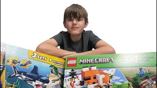 I built 2 giant LEGO gift boxes review and build [upl. by Epolulot]