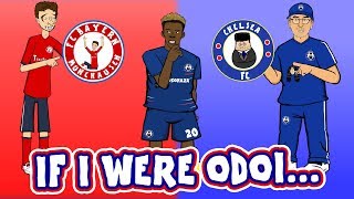 🔴IF I WERE ODOI🔵Callum HudsonOdoi Song Parody Bayern Munich Transfer [upl. by Gwendolin]