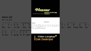 Mazmur Minggu Adven III Edisi Baru  Acapella mazmur mazmurharian cover acapella [upl. by Berns275]