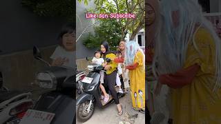 DOMINIQUE SAMPE NANGIS KETAKUTAN DIKEJAR HANTU NENEK😱😱 viralvideo viraltiktok tranding [upl. by Lyred499]