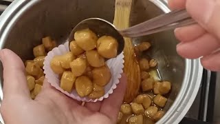 Pignolata Calabrese Struffoli  Italian Christmas Sweet You will go crazy  Idee per Natale food [upl. by Carlynn]