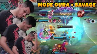 MODE OURA Menghasilkan SAVAGE THAMUZ  Mobile Legends [upl. by Hyacinthie]