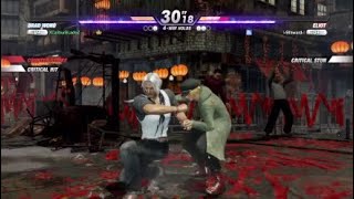 Dead or Alive 6 XCaliburBLadeZ Brad wong VS I9thward Eliot Hayate [upl. by Oiluig]