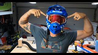 LS2 Helmet Unboxing and 100 Armega Goggle Unboxing [upl. by Hartwell340]