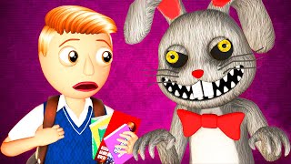 Baldic vs Mr Hopps Playhouse Baldis Baby Bob Animation 3D [upl. by Pauline]