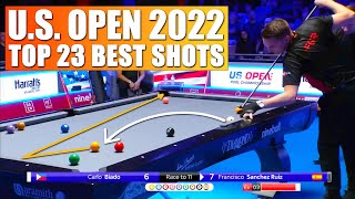 TOP 23 BEST SHOTS  US Open 2022 9ball pool [upl. by Oloap401]