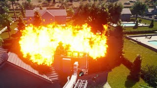 Ladder and Elevation 🔥 012 Firefighting Simulator  The Squad 🔥 Longplay [upl. by Atikir]